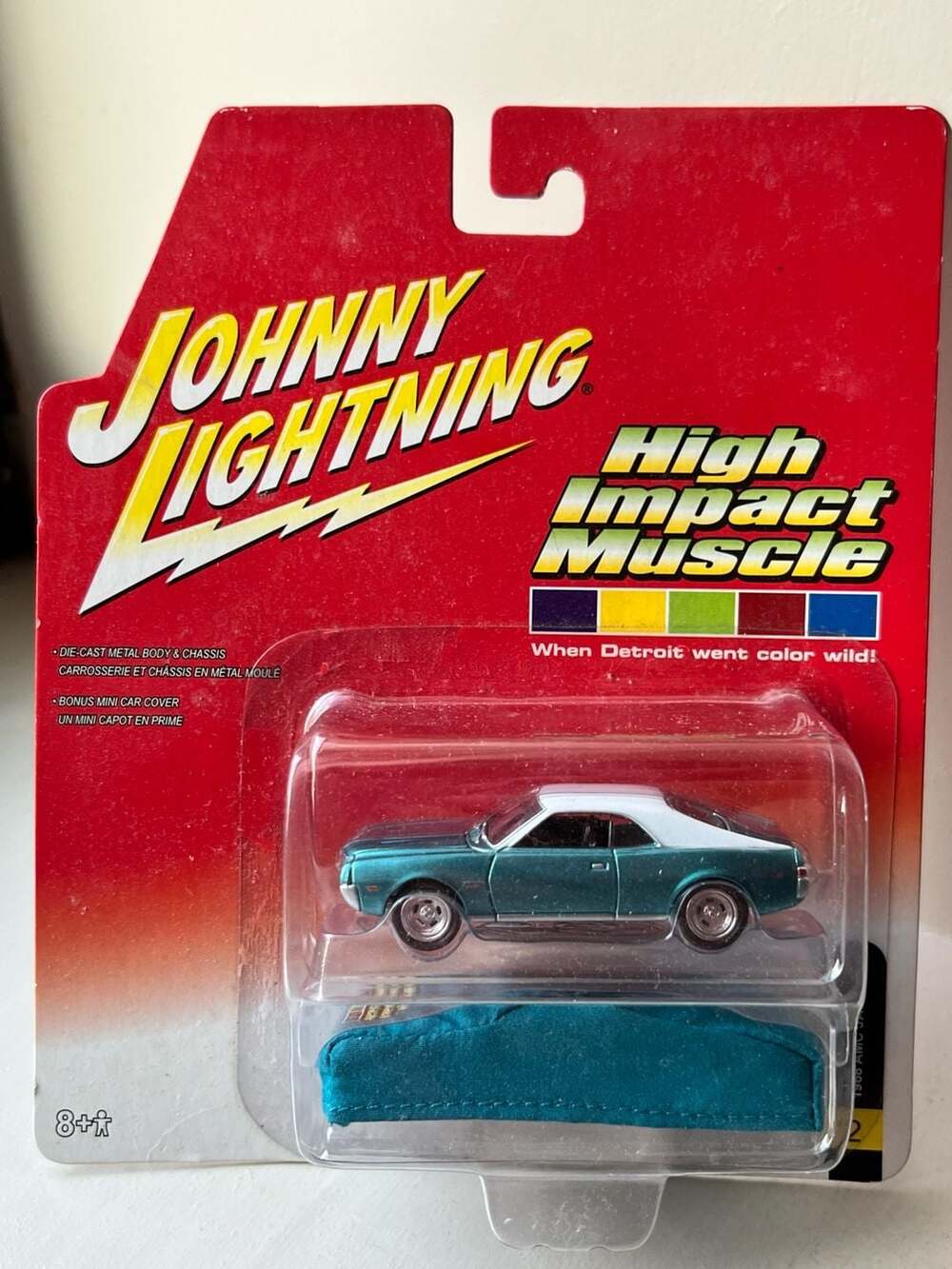 Johnny Lightning High Impact Muscle 1968 AMC Javelin Die-Cast Car